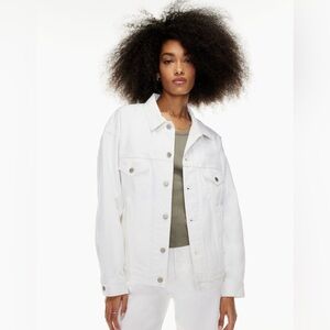 Denim Forum Ali Denim Jacket - Women’s Size M - White